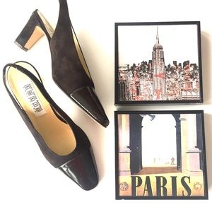 Saks 5th Avenue Sling Back Heel